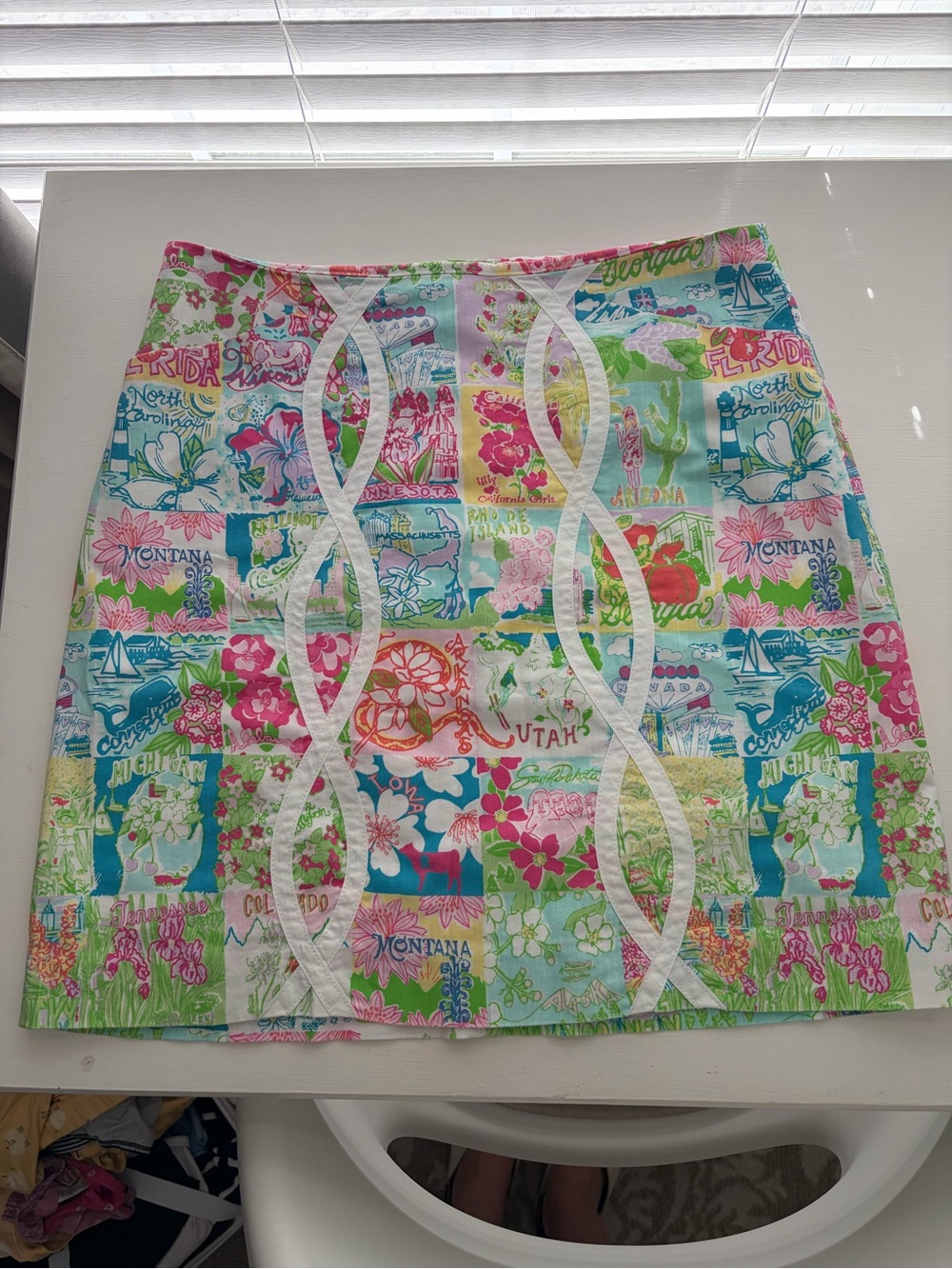 Lilly Pulitzer State of Mind Roslyn Skirt